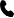 Phone logo for customer service line